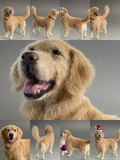 Load image into Gallery viewer, Wool felt - Golden wool